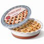 9 Inch Ceramic Pie Dish 9-Piece Baking Set Complete Pie Making Tools, Prevents Crust Bubbling & Shrinking, Ideal Baker Gift, Perfect for Apple Pie, Quiche & Pot Pie